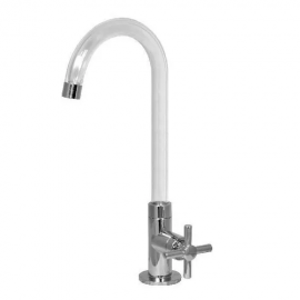 Torneira de Mesa Bica Movel para Cozinha Transparente Viqua
