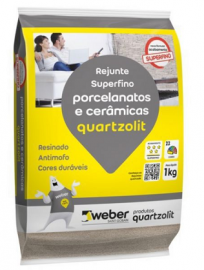 Rejunte Porcelanato MARFIM 1KG Quartzolit