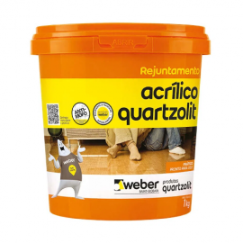 Rejunte Acrilico BRANCO 1KG Quartzolite