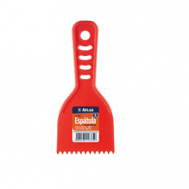 Espatula Plastica Dentada 8cm Atlas