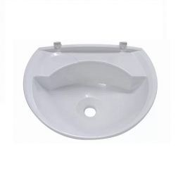 Lavatrio Plas. BR C/Vlvula BR Oval 36X28 