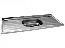 Pia Inox 1,00 X 0,53 com Cuba