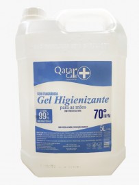 lcool em Gel 70% 5 Litros