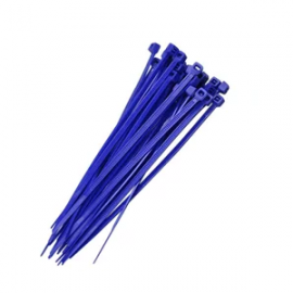 Abraadeira Nylon 2.5mm X 100mm Azul